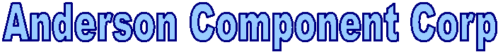 Anderson Component Corp 